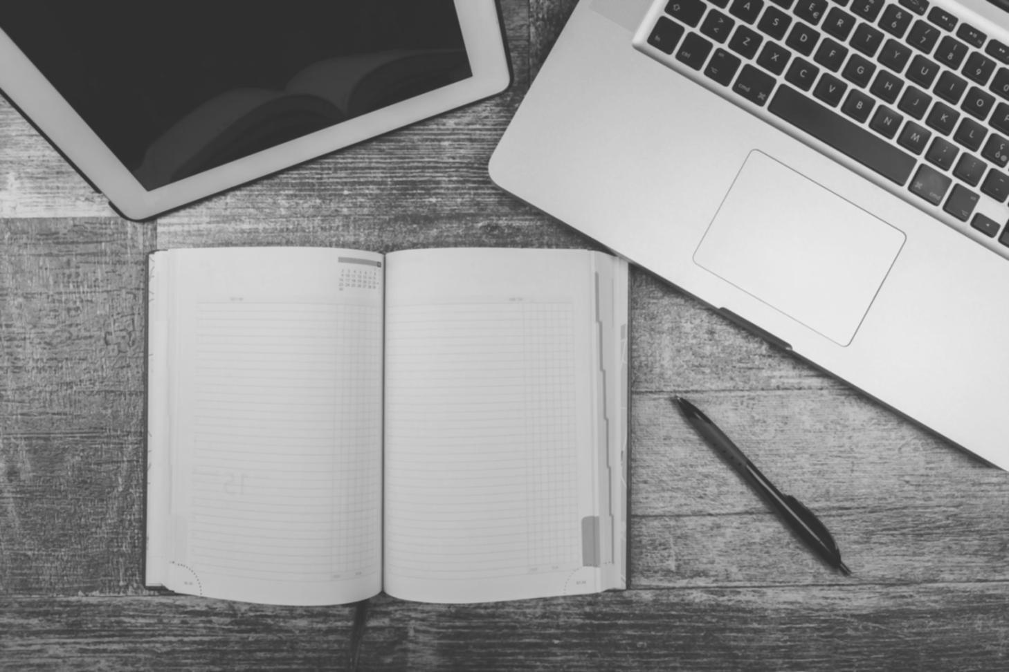 Participant working through financial decision tree analysis